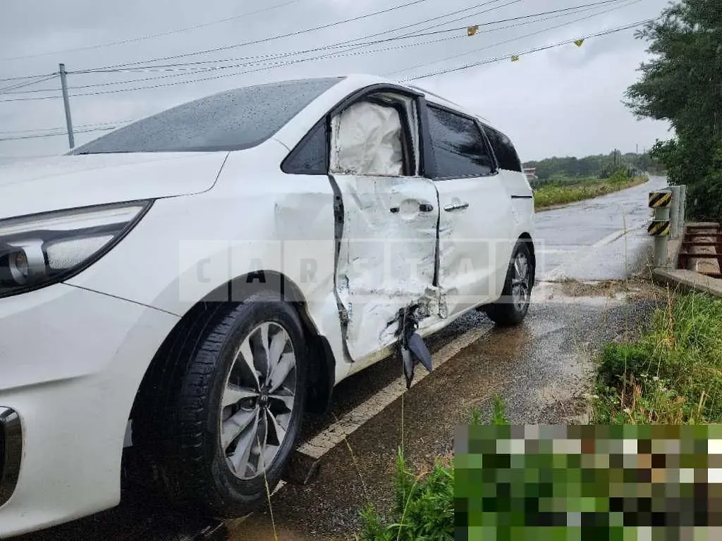 Photo 2 of 8: 2015 Kia Carnivals — Korean insurance auction