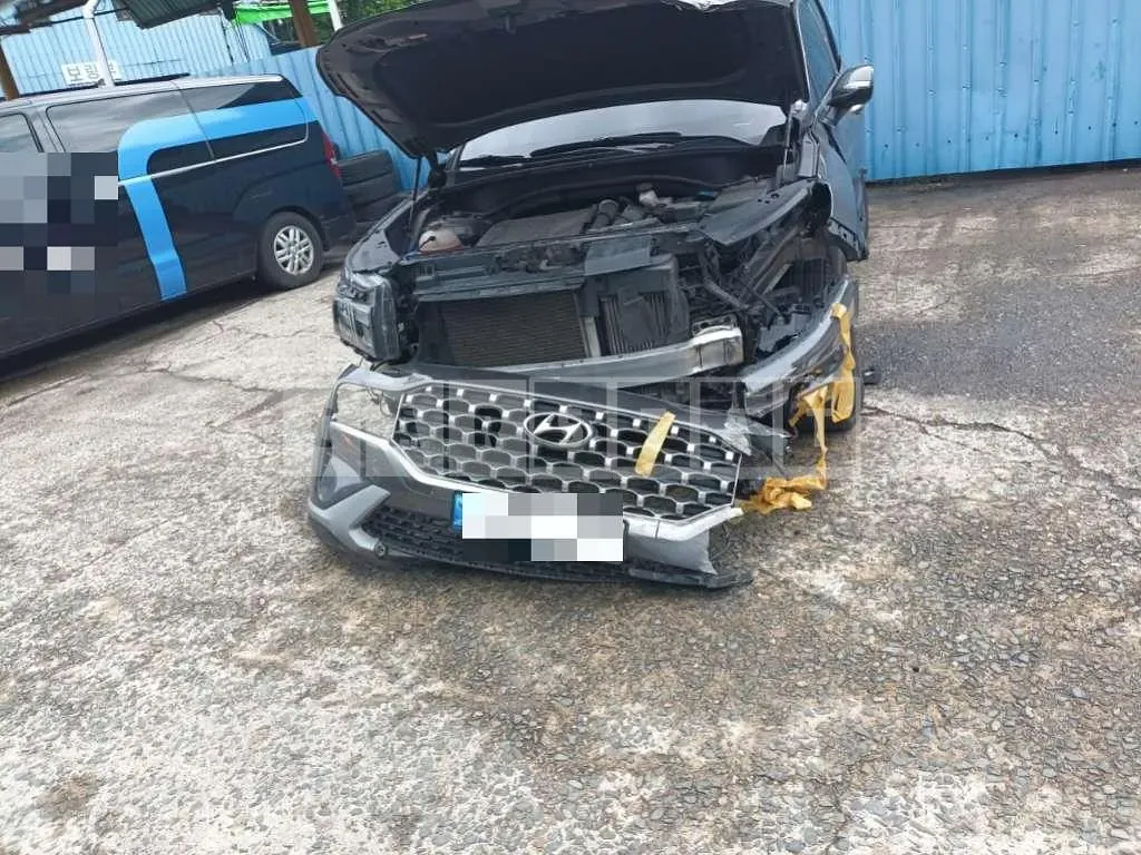 Photo 2 of 13: 2021 Hyundai Santa Fe TM Gasoline — Korean insurance auction