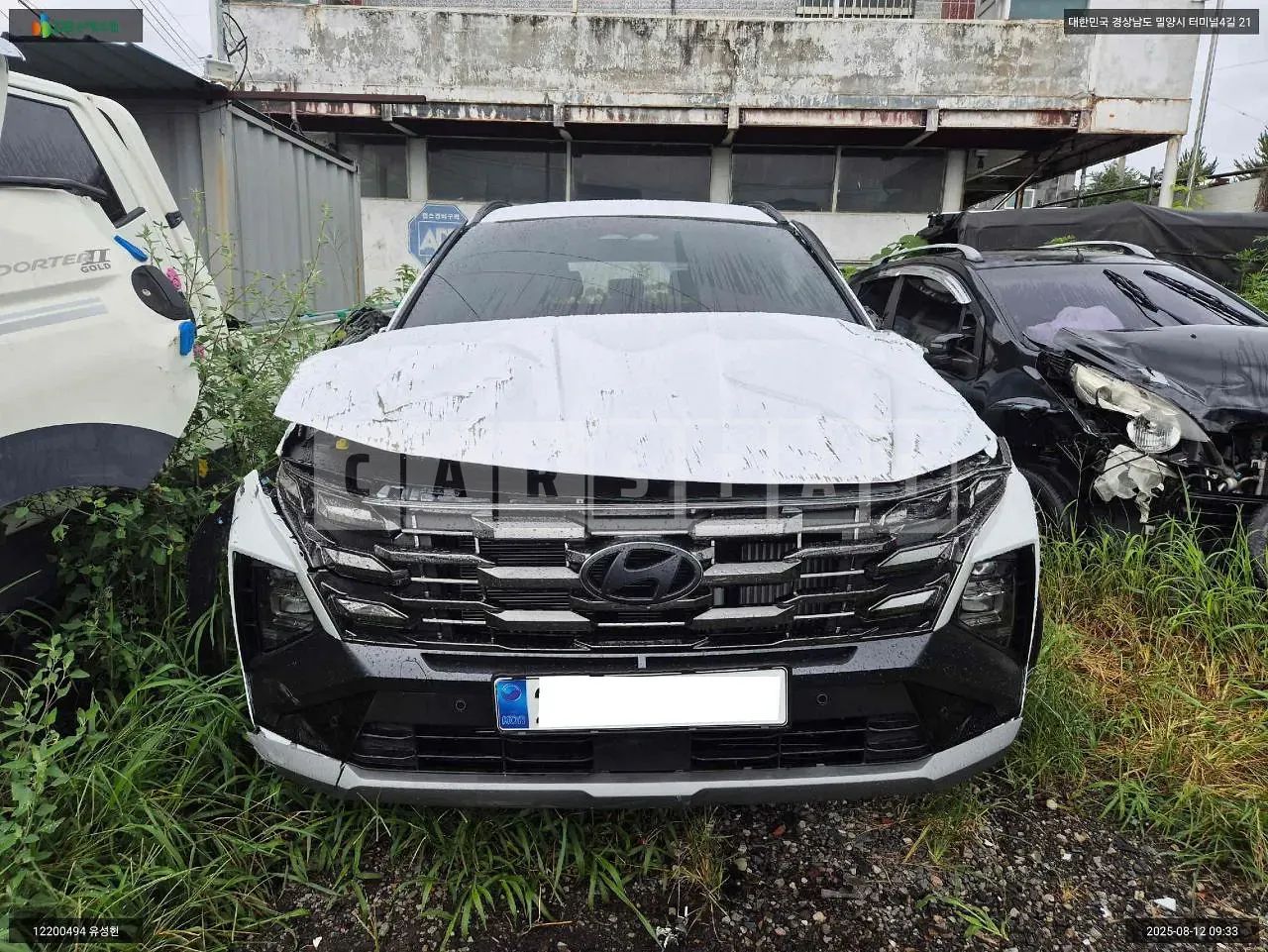 Photo 2 of 18: 2025 Hyundai Tucson, VIN KMHJE81BGSU426292 — Korean insurance auction