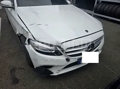 Photo 1 of 16: 2020 Mercedes-Benz C220d 4Matic — Korean insurance auction