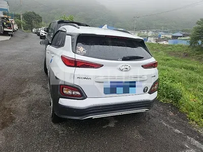 Photo 1 of 57: 2019 Hyundai Kona Electric Car, VIN KMHK381GFKU043379 — Korean insurance auction