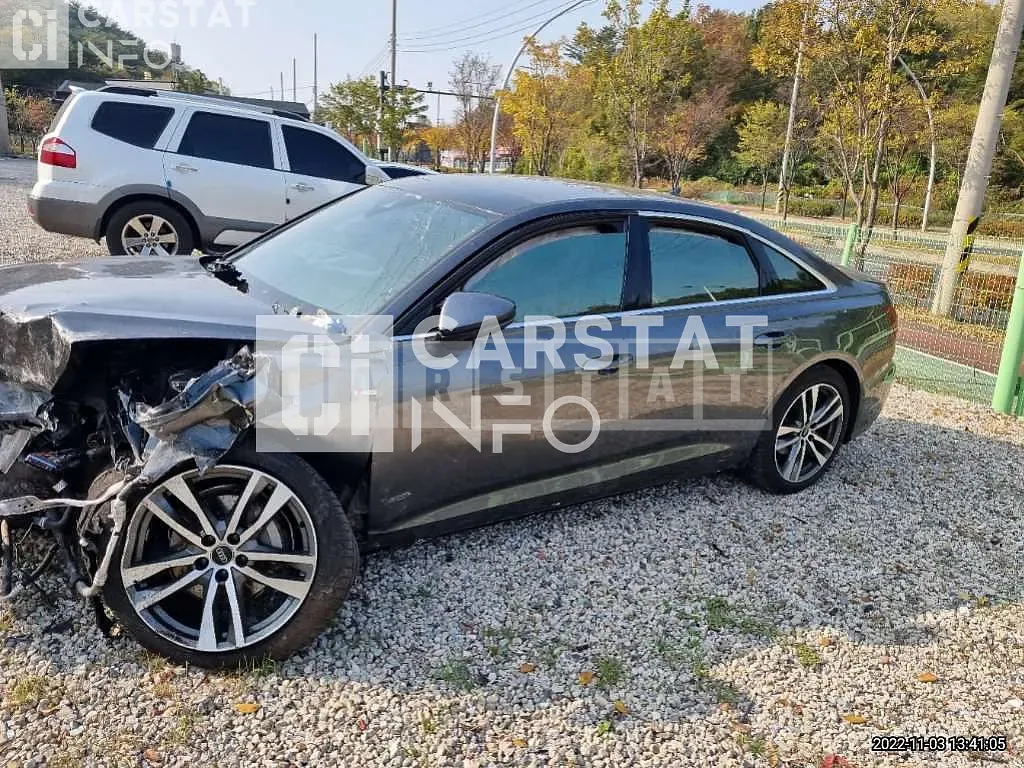 Photo 2 of 10: 2021 Audi A6 40 TDI, VIN WAUZZZF2XMN081895 — Korean insurance auction