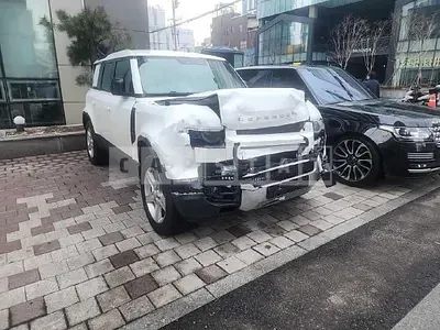 Photo 1 of 17: 2023 Land Rover Defender 110 D250, VIN SALEA7BWXP2207614 — Korean insurance auction