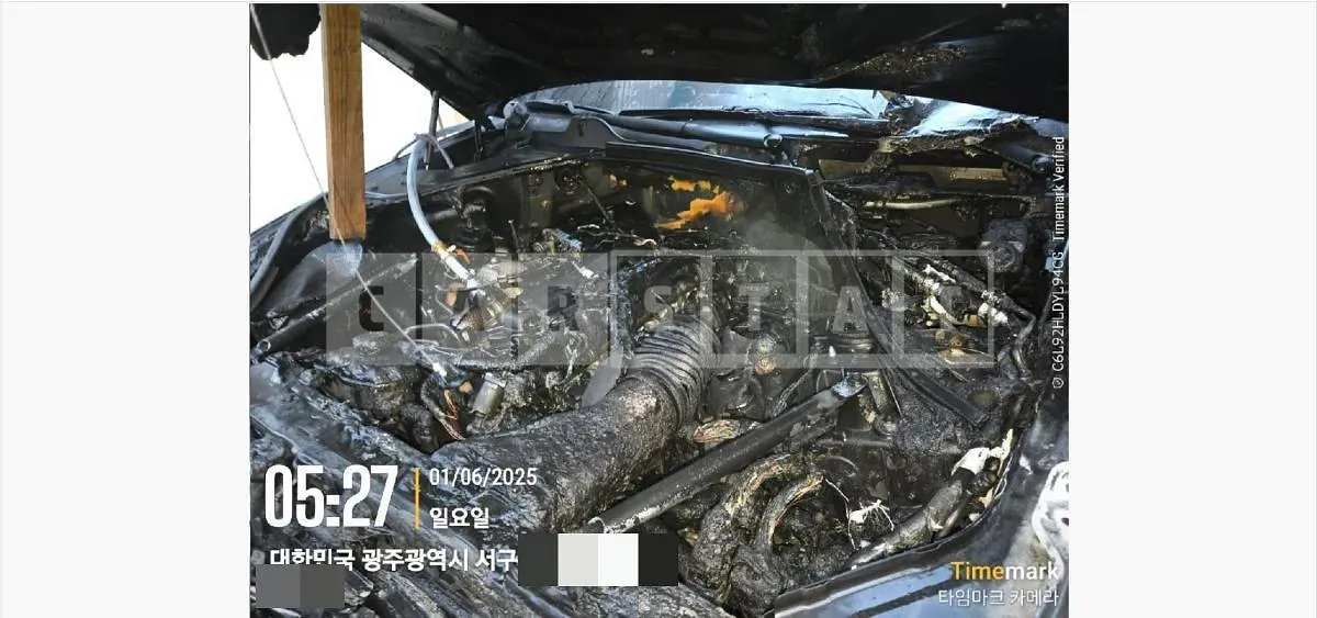 Photo 2 of 7: 2021 Genesis GV80 Diesel 4WD — Korean insurance auction