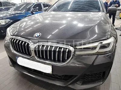 Photo 1 of 41: 2021 BMW 530i xDrive, VIN WBA31BJ03MWX28447 — Korean insurance auction