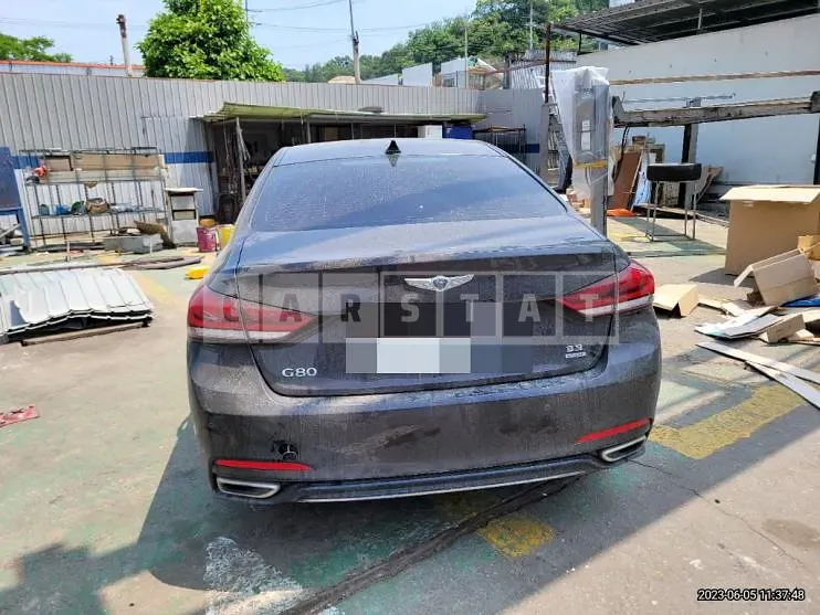 Photo 2 of 16: 2019 Genesis G80 3.3 — Korean insurance auction