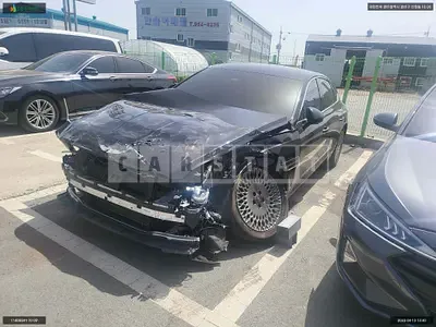 Photo 1 of 8: 2020 Genesis G80, VIN KMTGB41CDMU005455 — Korean insurance auction