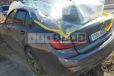 Photo 1 of 15: 2021 BMW M 340i, VIN WBA5U7101MFK59016 — Korean insurance auction
