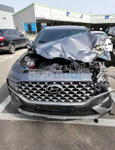 Photo 1 of 20: 2021 Hyundai Santa Fe, VIN KMHS281LGMU408378 — Korean insurance auction