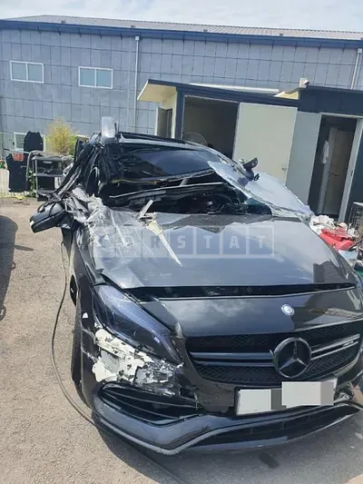 Photo 1 of 5: 2016 Mercedes-Benz Mercedes-A45 4Matic, VIN WDDBF5CB7GJ447579 — Korean insurance auction