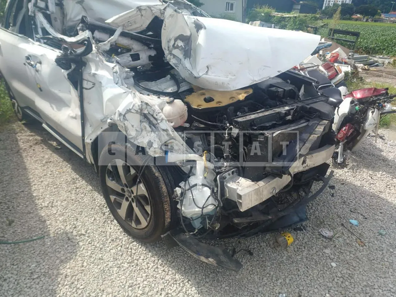 Photo 2 of 12: 2021 Kia Sorento, VIN KNARH81BGMA085457 — Korean insurance auction