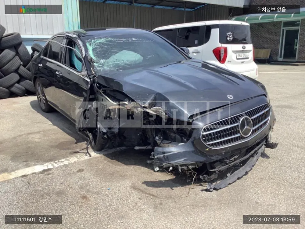 Photo 2 of 14: 2022 Mercedes-Benz E350 4Matic, VIN W1KZF8GB6NB062029 — Korean insurance auction