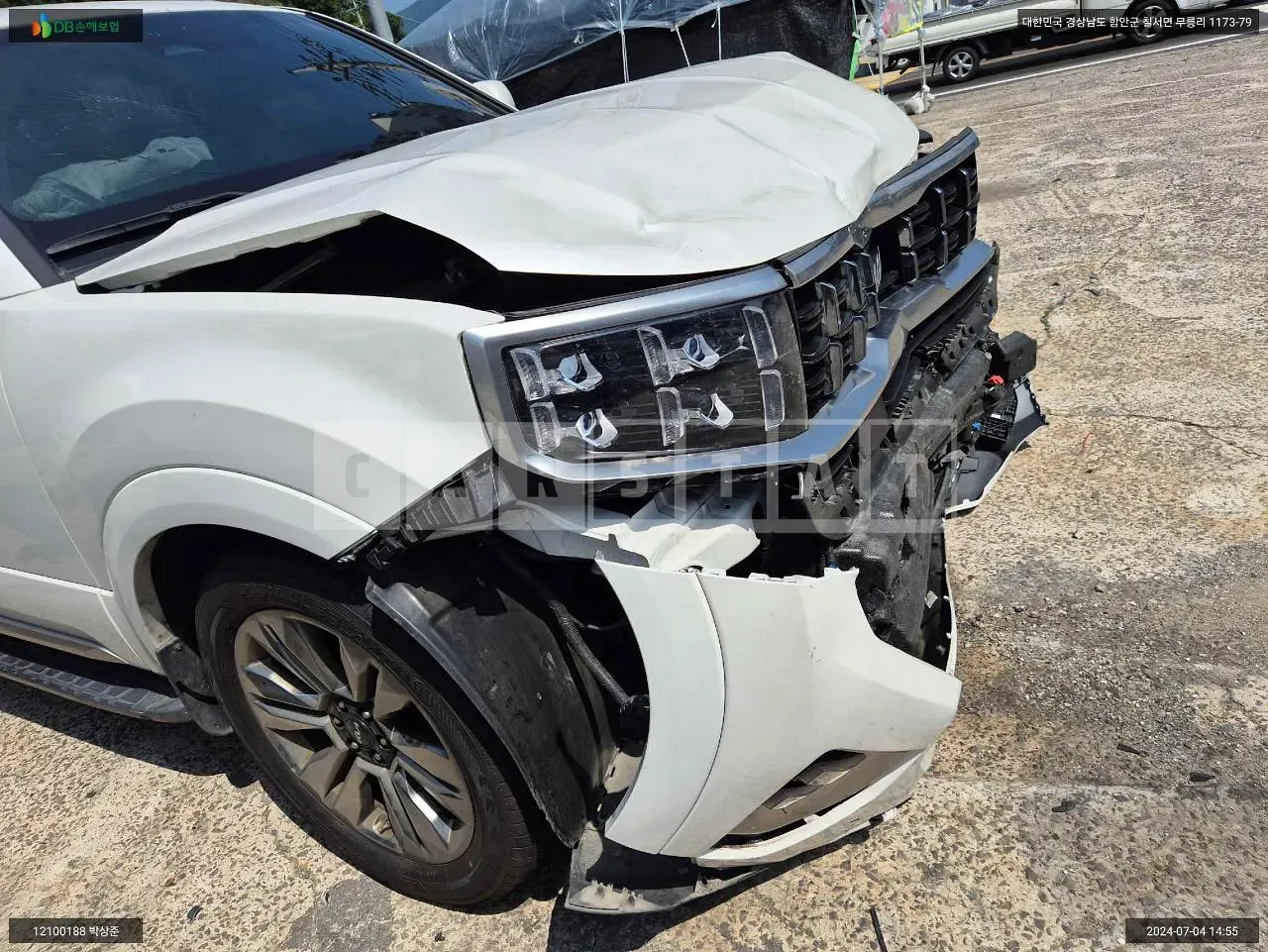 Photo 2 of 15: 2022 Kia Mojave, VIN KNAKN814DNA238324 — Korean insurance auction