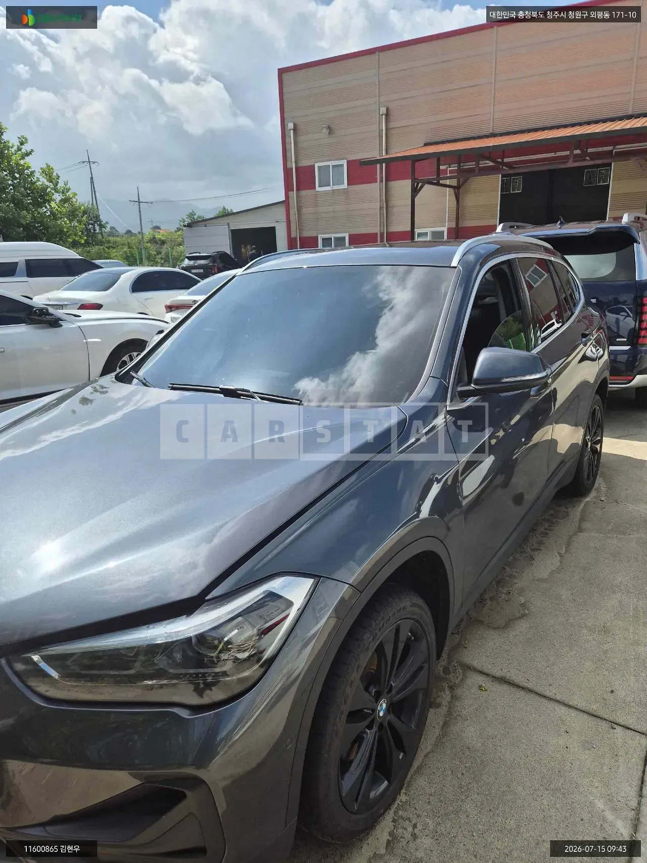 Photo 2 of 9: 2020 BMW X1 xDrive 18d Advantage, VIN WBA31AD06L3L11099 — Korean insurance auction