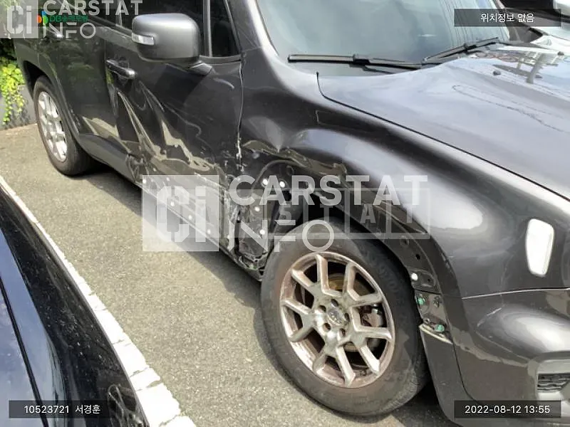 Photo 2 of 9: 2020 Jeep Zip Renegade 1.6, VIN 1C4BU0000LPL43556 — Korean insurance auction