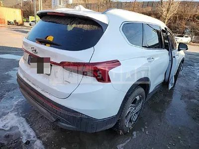 Photo 1 of 12: 2021 Hyundai Santa Fe TM 4WD, VIN KMHS381HHMU399921 — Korean insurance auction