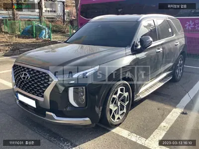 Photo 1 of 9: 2021 Hyundai Palisade, VIN KMHR581ADNU368873 — Korean insurance auction