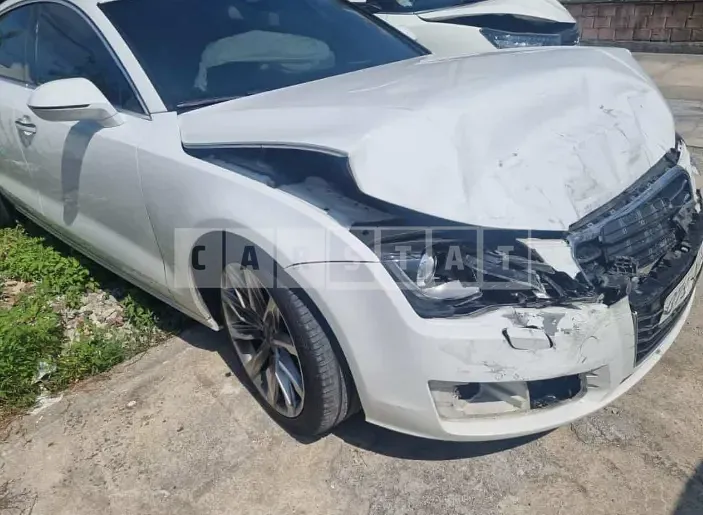 Photo 2 of 7: 2015 Audi A7 45 TDI quattro, VIN WAUZZZ4G6FN058728 — Korean insurance auction