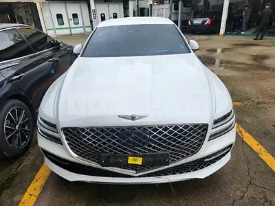 Photo 1 of 18: 2023 Genesis G80, VIN KMTGB41CBPU195509 — Korean insurance auction