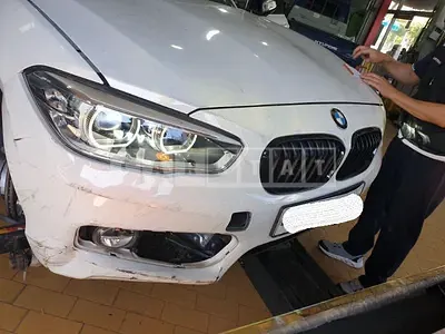 Photo 1 of 22: 2019 BMW 118d, VIN WBA1S5108K7E25776 — Korean insurance auction