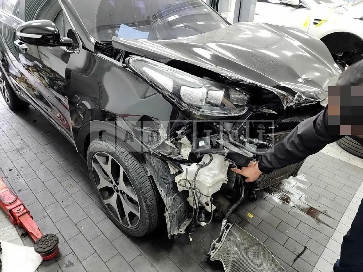 Photo 2 of 23: 2016 Kia Sportage 2.0, VIN KNAPN813BGK111640 — Korean insurance auction
