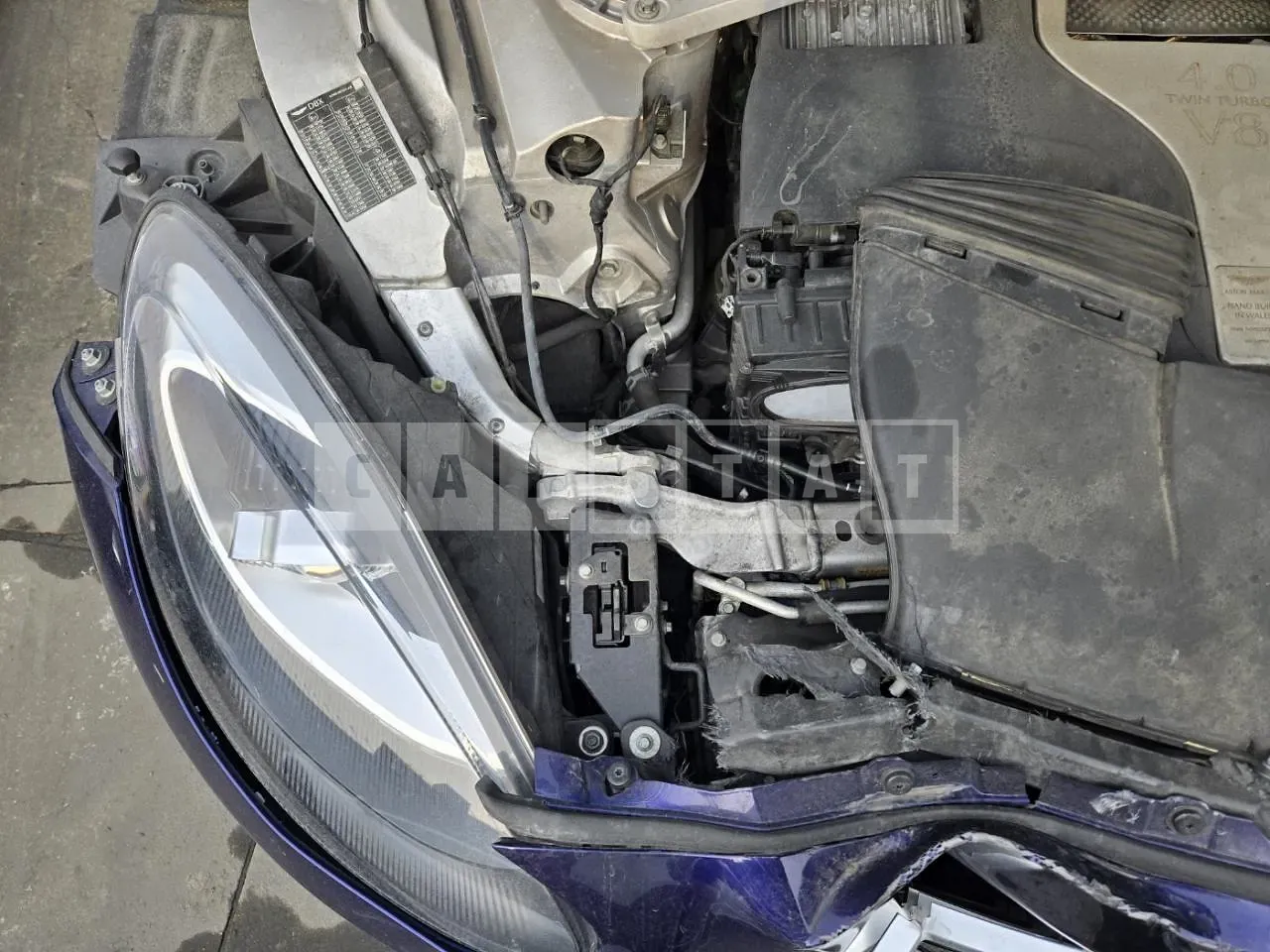 Photo 2 of 18: 2021 Aston Martin Dbx, VIN SCFVUJAW4MTV01062 — Korean insurance auction