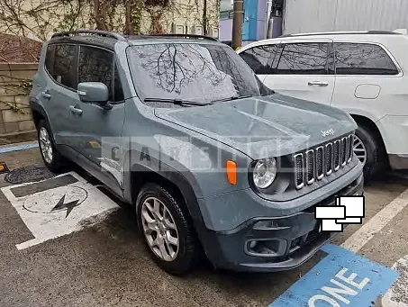 Photo 2 of 8: 2017 Jeep Zip Renegade, VIN 1C4BU0000HPG68029 — Korean insurance auction