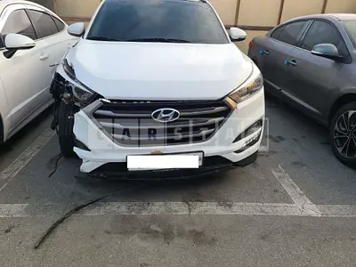 Photo 1 of 50: 2016 Hyundai Tucson, VIN KMHJ3815GGU013382 — Korean insurance auction