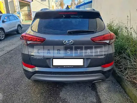 Photo 2 of 27: 2017 Hyundai Tucson, VIN KMHJ3815GHU272342 — Korean insurance auction