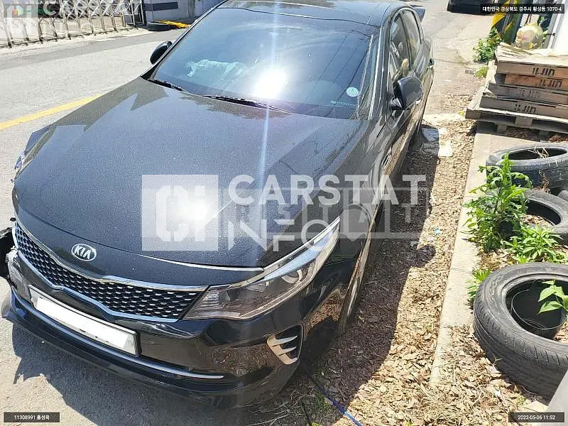 Photo 2 of 10: 2015 Kia K5, VIN KNAGX411BGA012843 — Korean insurance auction