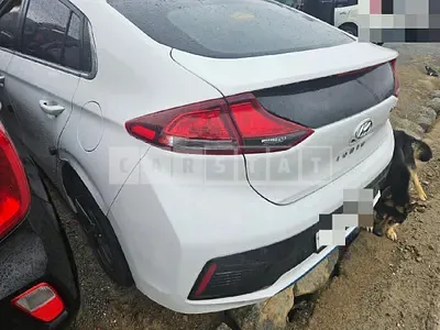 Photo 1 of 5: 2016 Hyundai IONIQ (Hybrid), VIN KMHC851CGGU002184 — Korean insurance auction