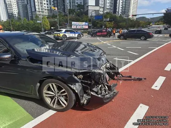 Photo 2 of 8: 2018 BMW 740d xDrive WLTP, VIN WBA7C6102JB073834 — Korean insurance auction