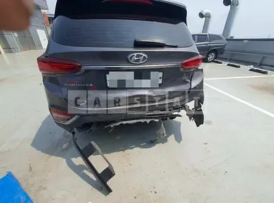 Photo 1 of 18: 2018 Hyundai Santa Fe TM 2.0, VIN KMHS381BBKU020928 — Korean insurance auction