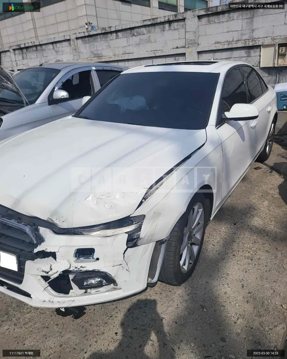 Photo 2 of 10: 2015 Audi A4, VIN WAUZZZ8KXFN030493 — Korean insurance auction