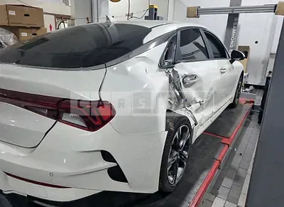 Photo 1 of 11: 2020 Kia K5, VIN KNAG341ABLA001490 — Korean insurance auction