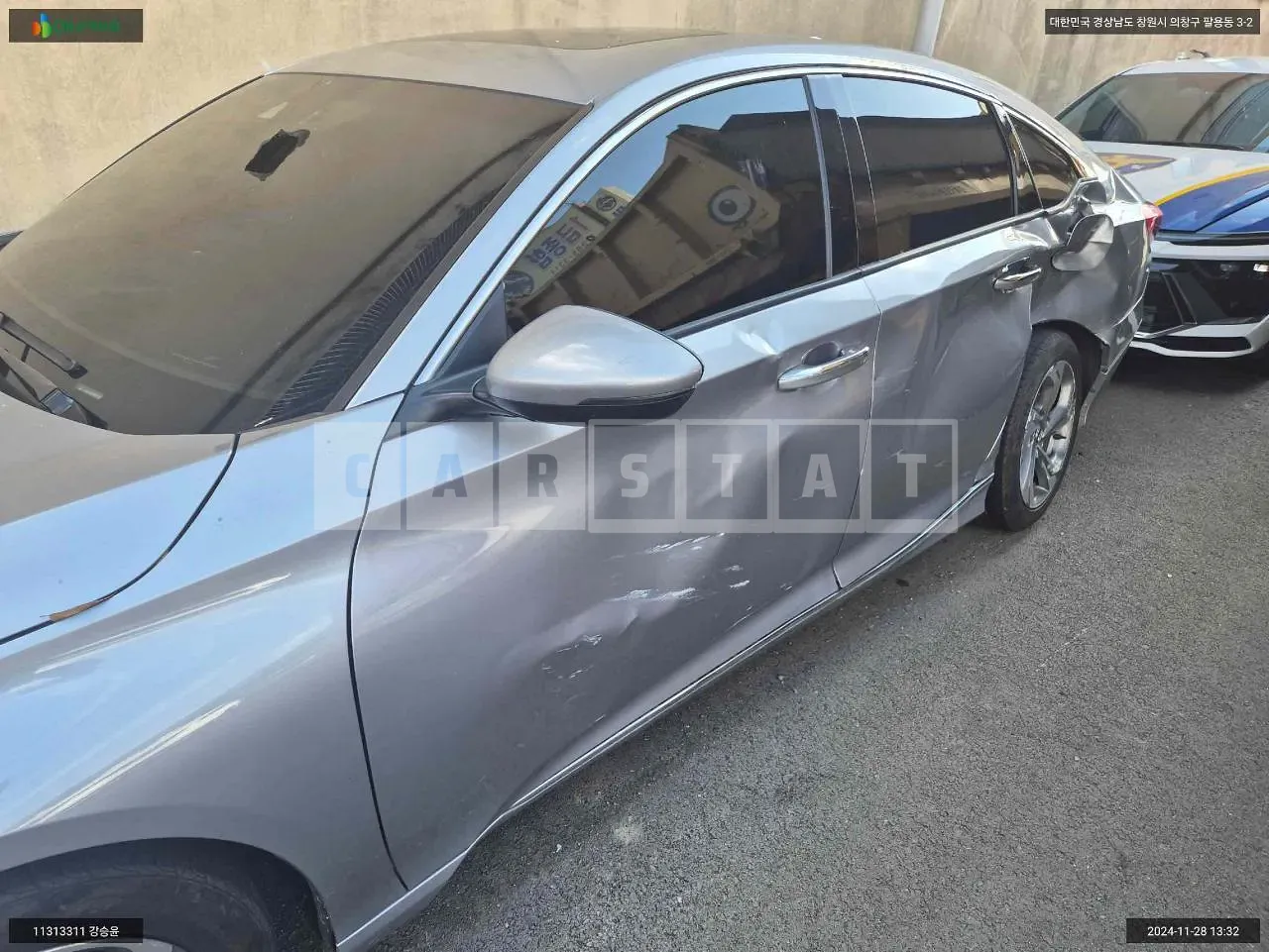 Photo 2 of 17: 2019 Honda Accord 1.5 Turbo, VIN 1HGCV1650KA511033 — Korean insurance auction