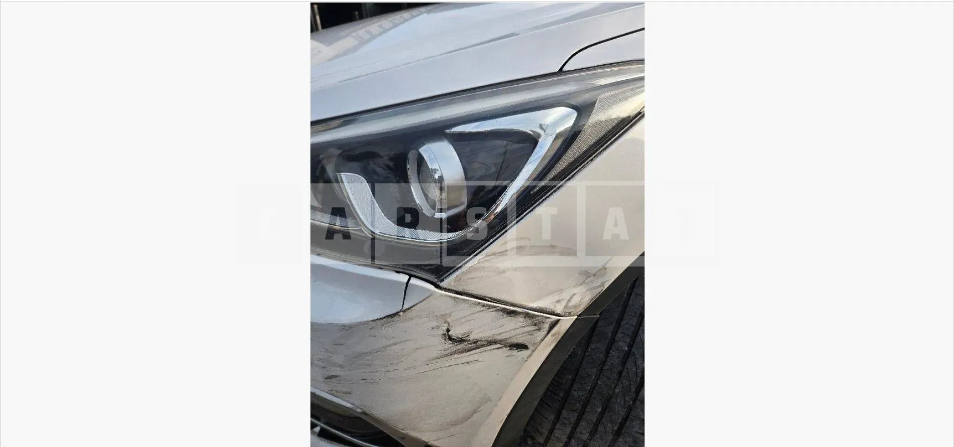 Photo 2 of 2: 2017 Hyundai (parts) Santa Fe 2.0 (2WD) Headlamp — Korean insurance auction