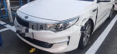Photo 1 of 15: 2018 Kia K5, VIN KNAGT411BJA235625 — Korean insurance auction
