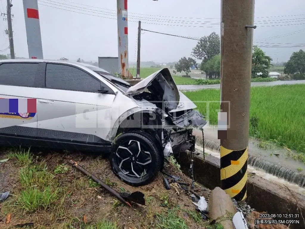 Photo 2 of 7: 2021 Hyundai IONIQ 5 Long Range, VIN KMHKN81CPNU025682 — Korean insurance auction
