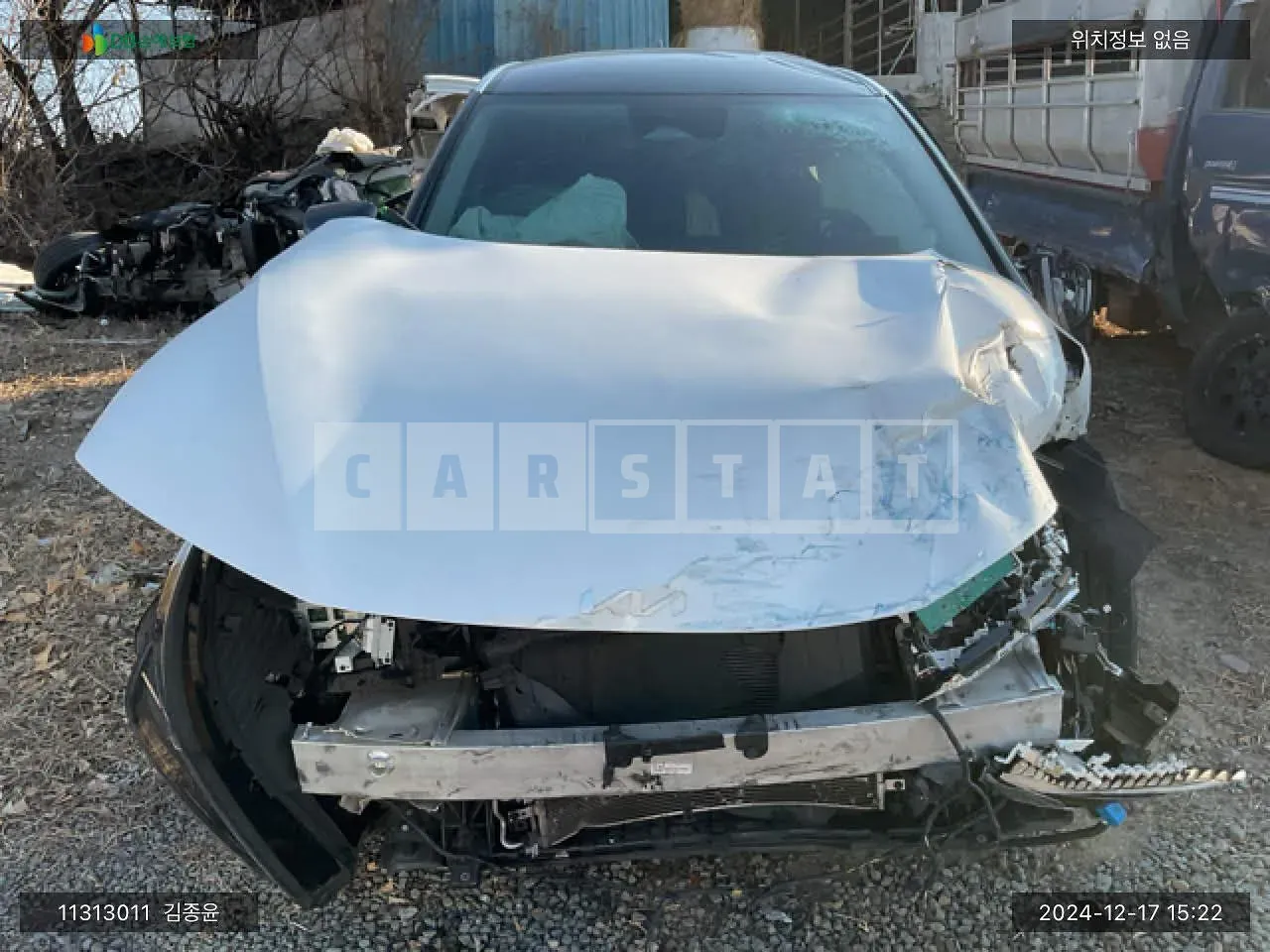 Photo 2 of 22: 2021 Kia EV6, VIN KNAC381AFNA019732 — Korean insurance auction