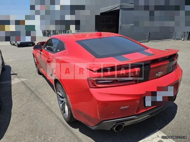Photo 2 of 12: 2016 Chevrolet Camaro Ss Volcano Red — Korean insurance auction