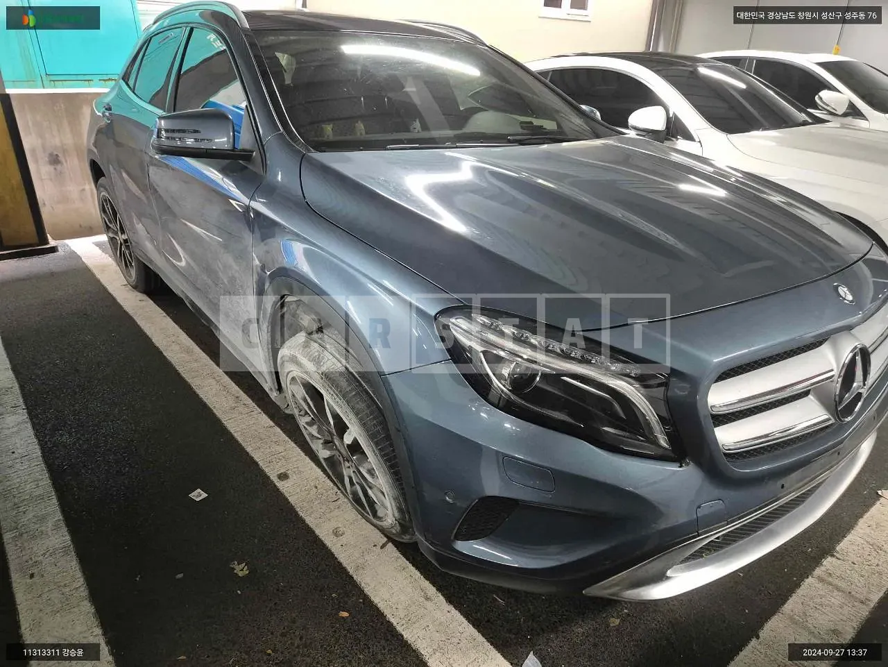 Photo 2 of 13: 2015 Mercedes-Benz GLA200 CDI, VIN WDCTG0JB6FJ083505 — Korean insurance auction