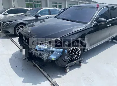 Photo 1 of 10: 2021 Mercedes-Benz S350d — Korean insurance auction
