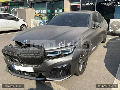 Photo 1 of 17: 2021 BMW 730Ld xDrive, VIN WBA7J4101MCG10365 — Korean insurance auction