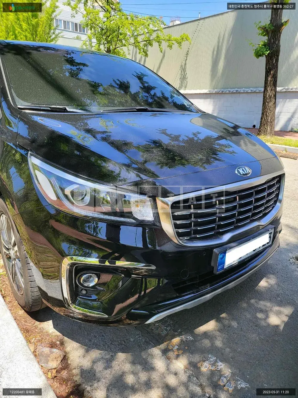 Photo 2 of 48: 2018 Kia Carnival, VIN KNAMB81ABKS466647 — Korean insurance auction