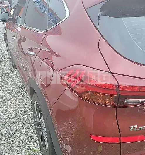 Photo 2 of 15: 2019 Hyundai Tucson, VIN KMHJ581ADKU829895 — Korean insurance auction