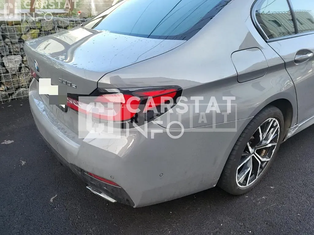 Photo 2 of 25: 2021 BMW 530e, VIN WBA51AG09MCG47743 — Korean insurance auction