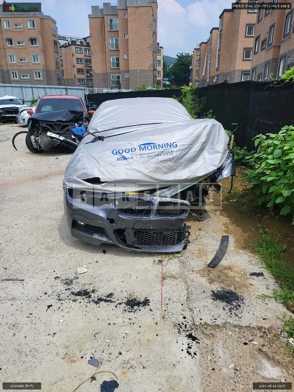 Photo 2 of 16: 2017 BMW 330i, VIN WBA8B9105HK704997 — Korean insurance auction