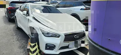 Photo 1 of 21: 2016 Infiniti Q50S Hybrid, VIN JNKAV71EXGM580352 — Korean insurance auction