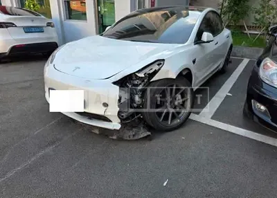 Photo 1 of 10: 2022 Tesla Model 3 LongRange — Korean insurance auction